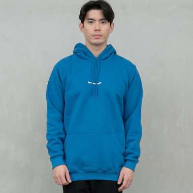 Houseofcuff Jaket Jumper Hoodie Tebal Premium Glow In The Dark Biru XL