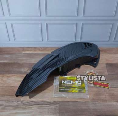 PAKET CARBON NEW NMAX 2020 2 ITEM COVER CVT HAWA NEW NMAX 2020 2021 - SEAESAW PAKET CVT+HAWA