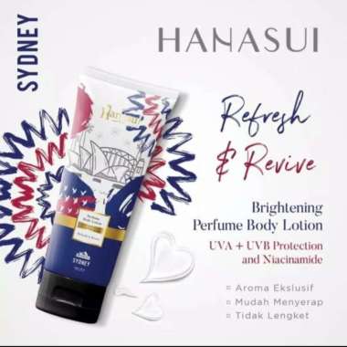 Hanasui parfume body lotion 180ml Sydney