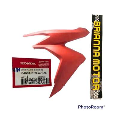 COVER LAMPU KIRI MERAH DOF NEW VARIO 125 150 ORI HONDA 64601 K59 A70ZL
