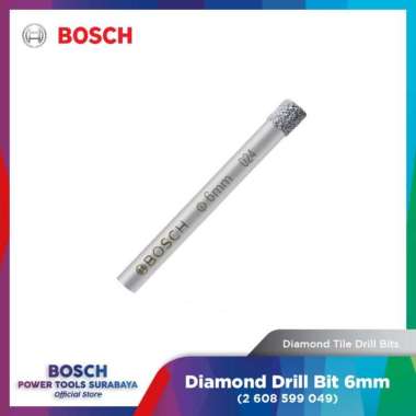 Mata Bor Granit & Keramik Bosch Diamond Tile Drill Bit 6mm