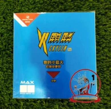 Karet Tenis Meja REACTOR Ckylin Pro Blue Sponge Merah