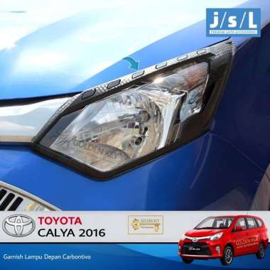 JSL Garnish Depan Calya 2016 Head Lamp Garnish Carbontivo