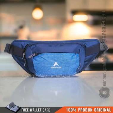 Tas Waist Bag Eiger Pride-WP Tas Selempang Original Biru