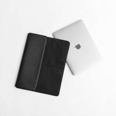 macbook pro 14" m2 pro max sleeve cover case tas laptop apple Hitam