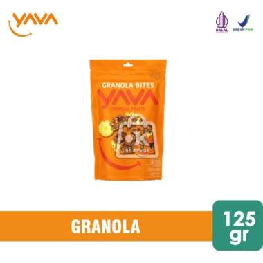 Granola Bites YAVA / Granola Tropical Fruit (125 gr)