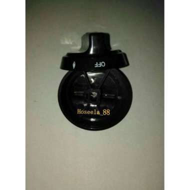 KNOB KOMPOR MIYAKO / KNOB KOMPOR GAS MIYAKO / KNOP MIYAKO ORIGINAL / SPAREPART MIYAKO KG-302 Hitam