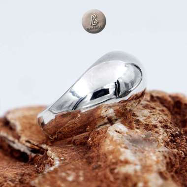 Cincin Wanita Elegant Perak Bali Asli 925 Silver Ring Arnesto 12