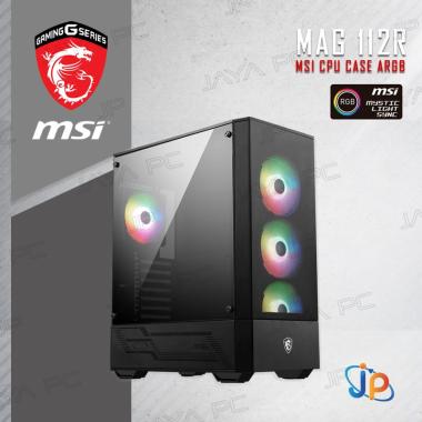MSI Gaming CPU Case MAG Forge 112R ARGB - Tempered Glass Chassis