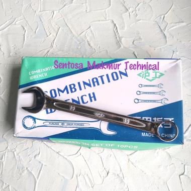 FUKUNG 19 MM Kunci Ring Pas Combination Wrench 19mm