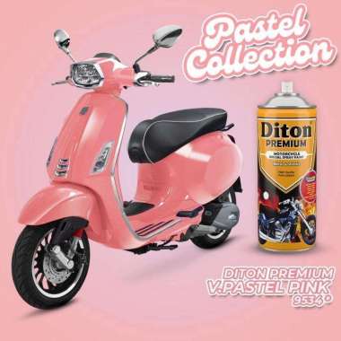 Diton Premium warna PASTEL- Purple- Green Mint- Yellow- Blue- Pink Pink Pastel - 400 Ml