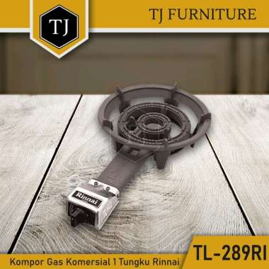 Rinnai Kompor Gas Komersial 1 Tungku Mawar - TL 289RI / TL 289 RI / TL289RI / TL-289RI