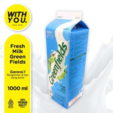 Promo Harga Greenfields Fresh Milk Full Cream 1000 ml - Blibli