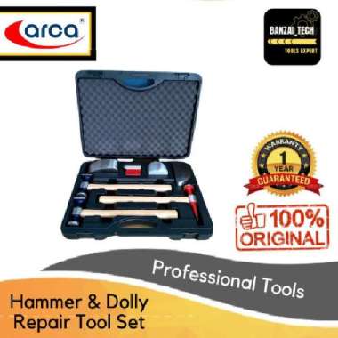 ARCA Auto Body Hammer & Dolly Repair Tool Set / Tool Set Reparasi