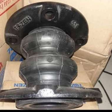 Flexible joint rubber jis 10k 1 1/2" inch twinflex TOZEN