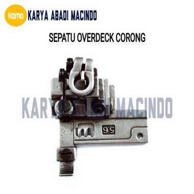 SEPATU MESIN JAHIT OVERDECK CORONG TIMPA OVERDECK CORONG