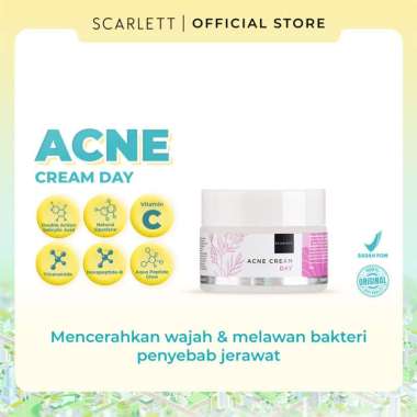Scarlett Whitening Acne Day Cream