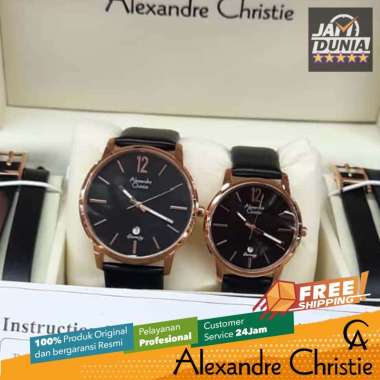 JAM TANGAN ALEXANDRE CHRISTIE COUPLE ORIGINAL 8669 C3 AC8669C3 JAM ALEXANDER CHRISTIE COUPLE NG KL J