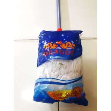 Pel Lantai Merek Dragon +Gagang /Alat Pel Lantai Merek Dragon Uk Besar L