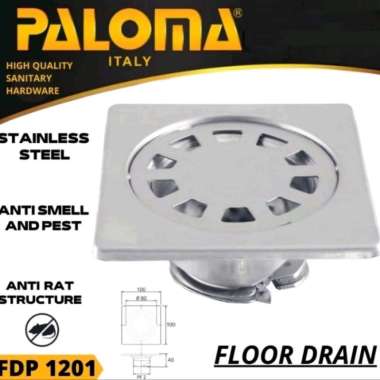 FLOOR DRAIN PALOMA FDP 1201 SARINGAN AIR GOT