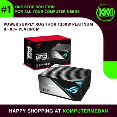 POWER SUPPLY ROG THOR 1200W Platinum II - 80+ Platinum