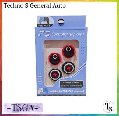 Controller Thumb Grip Cap Cover Analog Thumbgrip Stik PS5 PS4 Xbox Gambar 2