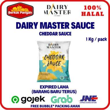 Dairy Master Saus Keju Cheddar Cheese Sauce / Creamy Cheese Sauce / Nacho Cheese Sauce 1Kg Keju Ched