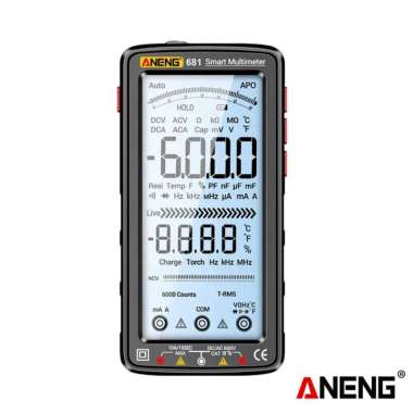 Aneng 681 Smart Digital Multimeter Rechargeable Capacitance Original