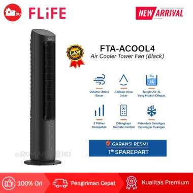 AIR COOLER FLIFE FTA ACOOL4 TOWER FAN AIR COOLER FTA-ACOOL4