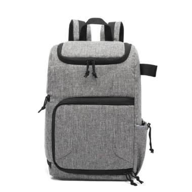 Tas Kamera DSLR Multifungsi Camera Backpack Waterproof - WCB Abu-abu