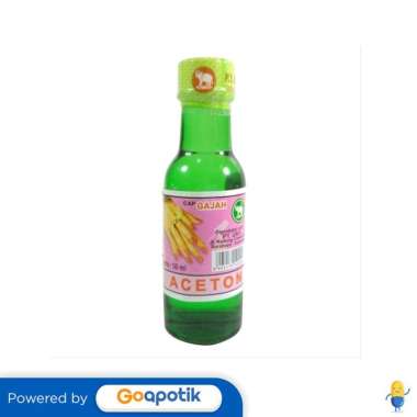 CAP GAJAH ACETON 50 ML BOTOL