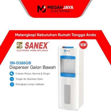 SANEX DISPENSER GALON BAWAH SN-D388GB (NORMAL, COLD AND HOT)