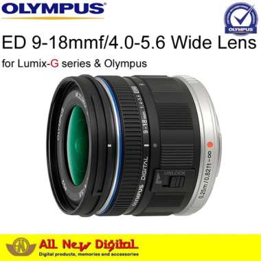 Olympus Lensa ED 9-18mmF4.0-5.6 Wide Lens for Olympus & Panasonic Lumix-G