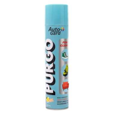 AutoGard Purgo Multipurpose Foam Cleaner 300 mL Pembersih Interior Mobil Sofa Sepatu Jok Motor