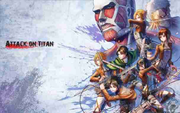 POSTER ANIME ATTACK ON TITAN / AOT / CUSTOM GAMBAR DEKORASI KAMAR AOT 13 A0