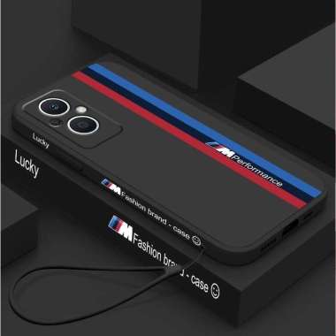 Oppo Reno 7 Z (5G) / Oppo Reno 8 Z (5G) Lucky Case Silicone Cover SoftCase Silikon Soft Casing Ungu