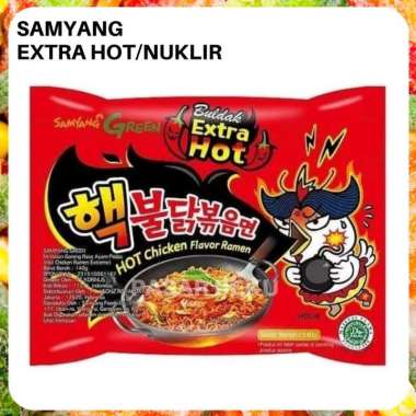 Promo Harga Samyang Hot Chicken Ramen Extra Hot 140 gr - Blibli
