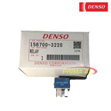 156700-3220 Relay Biru Relay AC Relay Nais Ori DENSO Kaki 4 Omron Kecil Kaki Empat Original Denso Ja