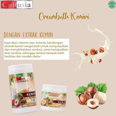 CULTUSIA CREAMBATH 1000gr / CREAMBATH SALON KEMIRI