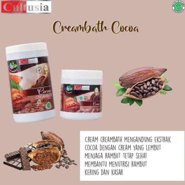 CULTUSIA CREAMBATH 1000gr / CREAMBATH SALON COCOA