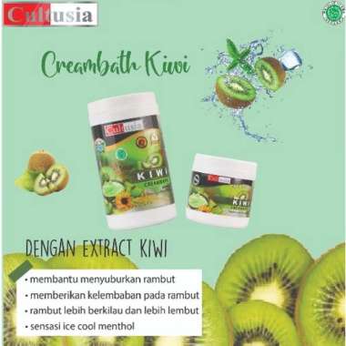 CULTUSIA CREAMBATH 1000gr / CREAMBATH SALON KIWI