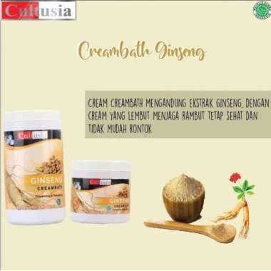 CULTUSIA CREAMBATH 1000gr / CREAMBATH SALON GINSENG