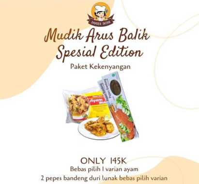 mudik arus balik paket kekenyangan pepes bandeng duri lunak ayam olahan rica rica dapoer intan