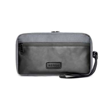 Tas Handbag Pria - HEYRUS RUSEL CO I Handbag Yota I Clutch Bag Pria Simpel Multifungsi Grey