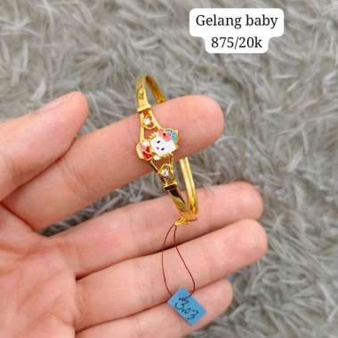 Gelang Baby Gelang Anak Hello Kitty Koleksi Josean Elegant Emas Asli