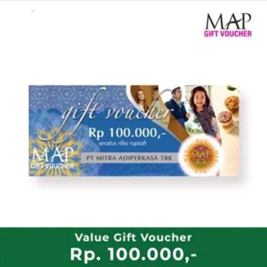 Voucher Belanja MAP 100rb | 100.000 100000 100 ribu rb gift