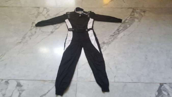 wearpack - baju balap spc black anti api