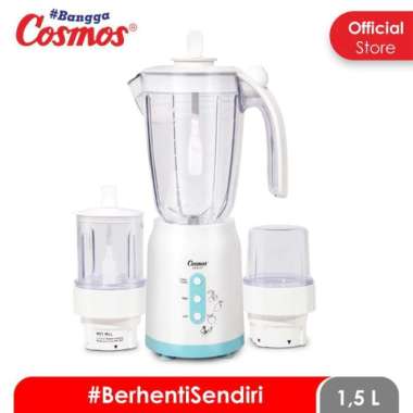 COSMOS CB-812 P Blender Plastik Blenz Dry & Wet Mill [2L] #BerhentiSendiri