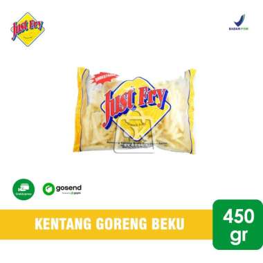 Just Fry French Fries Shoestring / Kentang Frozen 450 gr (KHUSUS INSTANT)