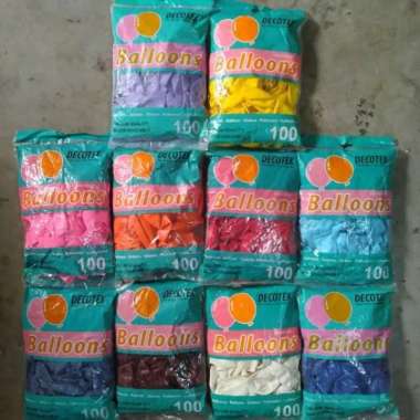 Grosir Balon Latex Doff Decotex/Balon Karet/Grosir Balon Decorasi Ungu